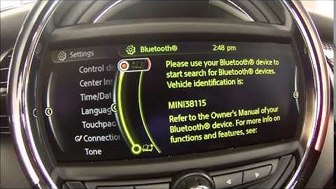 Learn How To Pair Your iPhone in a MINI with Visual Boost