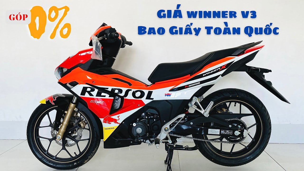 Honda Winner X có thêm phiên bản tem Repsol Edition giá hơn 53 triệu đồng