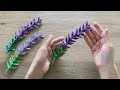 Easy origami flower lavender  paper lavender flower 