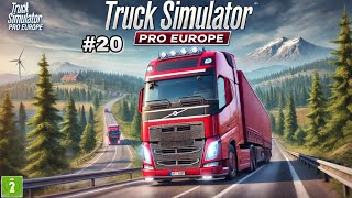 Truck Simulator Pro Europe Gameplay Video Truck Driving Realistic