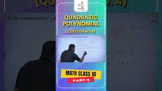 Quadratic Polynomial | Important Questions -4 | Math Class 10 | CBSE | AASOKA