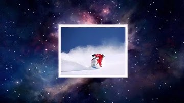 Space Theme for Photo Slideshow