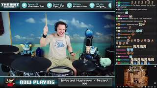 The8BitDrummer plays Infected Mushroom - Project 100