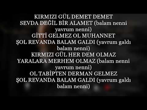 KIRMIZI GÜL DEMET DEMET-KARAOKE- EYÜP KABABAŞ