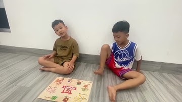 Tiếng Anh Giao Tiếp Thiếu Nhi Tại Phan Thiết: Shin and Ben talking about Tet Holiday