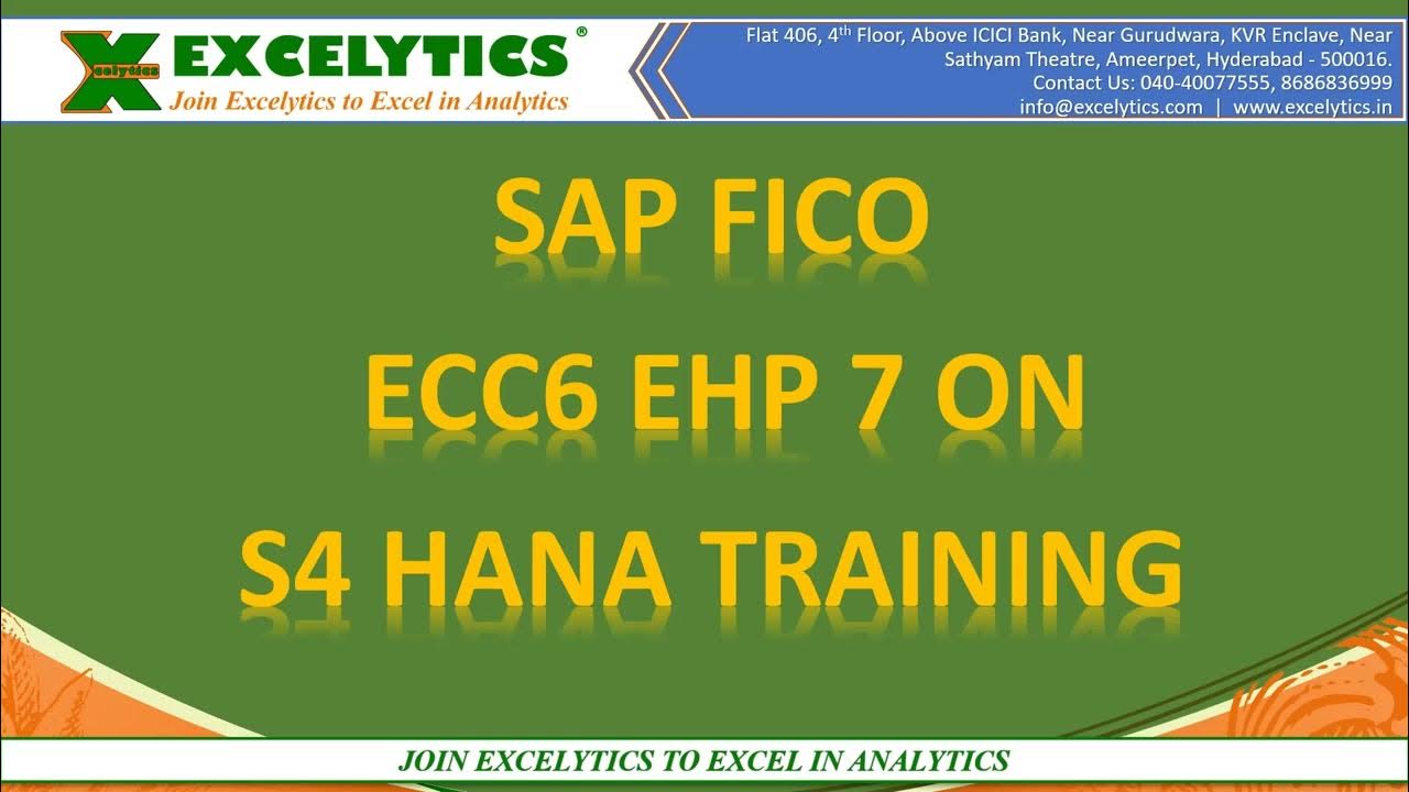 SAP FICO S4 HANA DEMO Session 1 YouTube