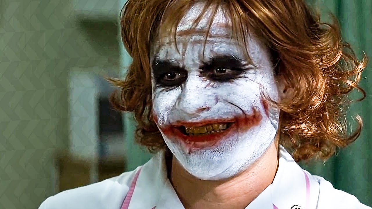 Joker Visits Two-Face In The Hospital Scene - THE DARK KNIGHT (2008) Movie  Clip - YouTube