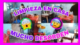 💯LIMPIEZA EN CASA🏠MUCHO DESORDEN✅️