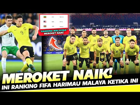 Jauh MELOMPAT! ini Ranking FIFA Malaysia 2023 Selepas Kalahkan Turkmenistan