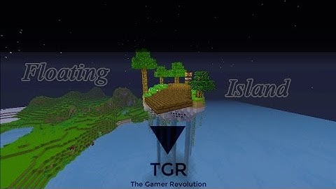 Minecraft Timelapse - Floating Village: Jungle Island