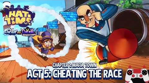 A Hat in Time - Cheating the Race (Backwards) Tutorial