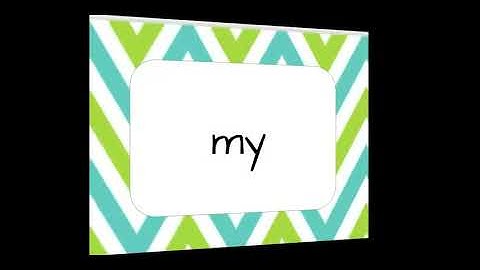 Sight Words Game Template - Google Slides