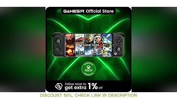 GameSir X2 Pro Xbox Gamepad Android Mobile Game Controller for Xbox Game Pass xCloud STADIA GeForce