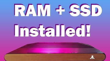 Get the most out of your Atari VCS (RAM, SSD, and OS Installation)
