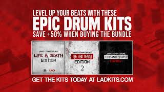 Life and Death Drum Bundle - Hip Hop Rap Drum Sounds (FL Studio, Logic Pro, Pro Tools etc.)