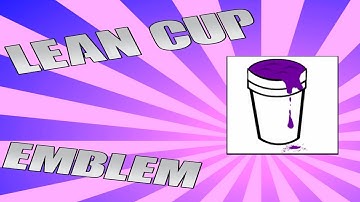 COD BO4 EMBLEM TUTORIAL - Lean cup