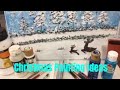 Christmas Painting ideas with Acrylic, 2020 | Step by step Painting for Beginners