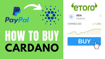How to buy Cardano (ADA) CFD with PayPal on eToro ✅ Step-by-Step Tutorial