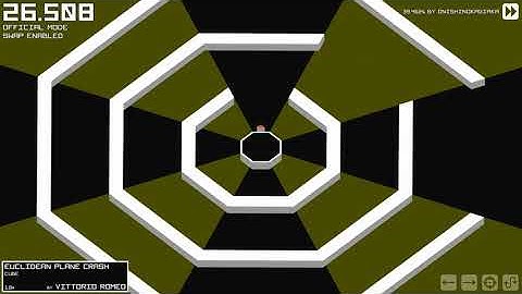 Open Hexagon - Euclidean Plane Crash 1.8x 39.4625s