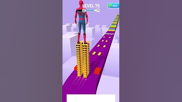 SPIDERMAN SKATER STACKER GAMEPLAY WALKTHROUGH | ANDROID,iOS MOBILE | SUPER HERO / SUBSCRIBE MY