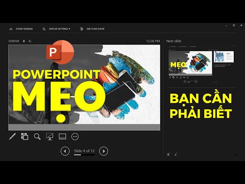 MẸO TRÌNH CHIẾU SLIDE THUYẾT TRÌNH BẠN PHẢI BIẾT// THỦ THUẬT POWERPOINT