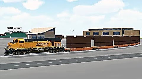 Train Sim - Port of Call Using GE ES44DC (Evolution Series) - Simulasi Kereta Api