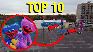 Top 10 Huggy Wuggy & Kissy Missy From Poppy Playtime Sightings Caught In Real Life