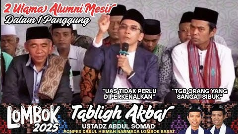 Ketika 2 Ulama Alumni Mesir 1 Panggung,Ini Kata Tgb Zainul Majdi Tentang Ustadz Abdul Somad?