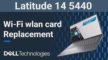 Dell Latitude 14 5440 | How to replace the wifi wlan wireless network card