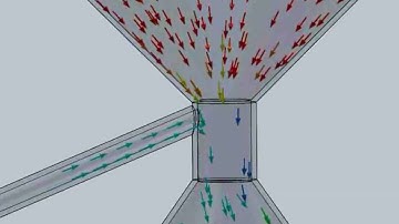 Solidworks Flow Simulation Venturi Effect Animation