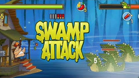 SWAMP ATTACK #mobilegame #gaming #swampattack 