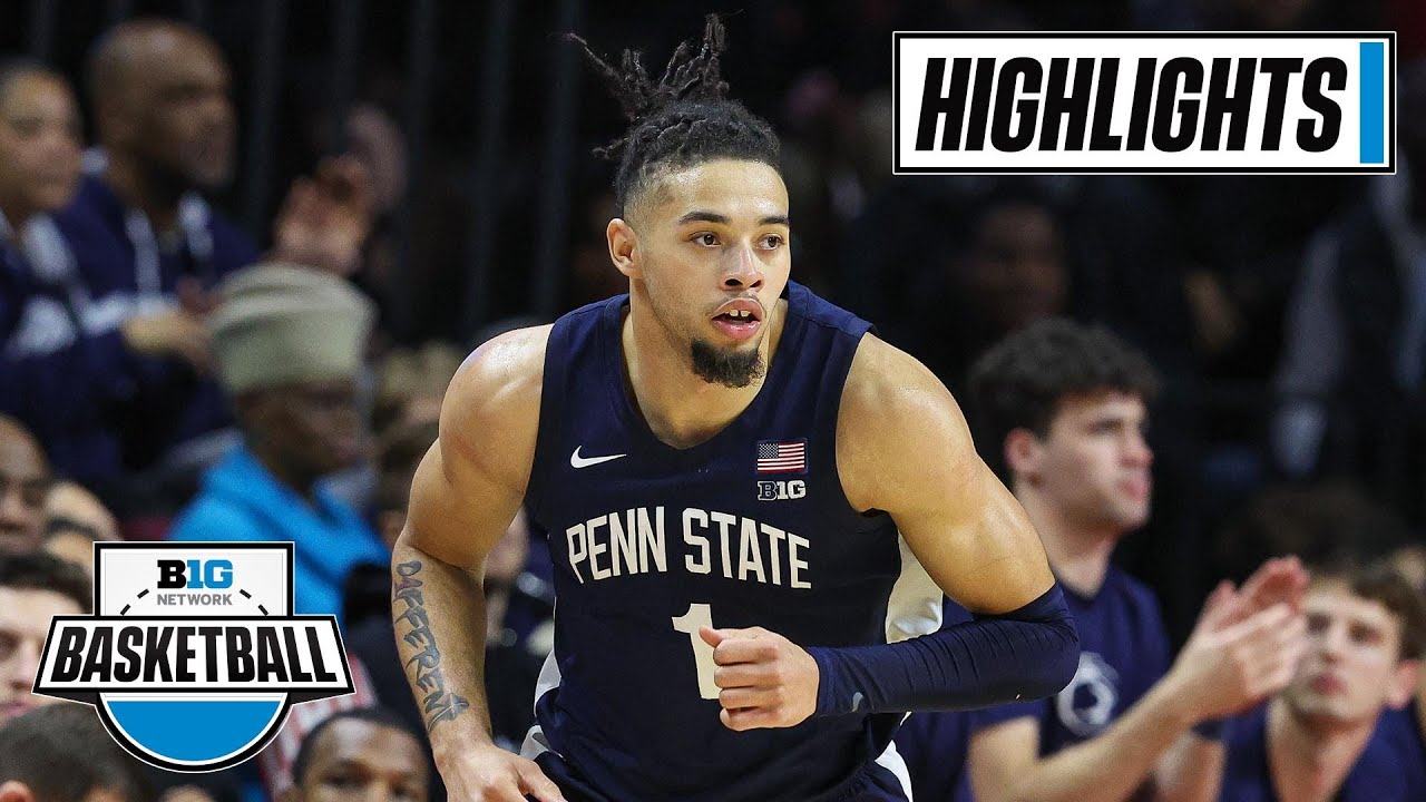 Michigan at Penn State | Highlights | Big Ten Men's Basketball | Jan. 29, 2023