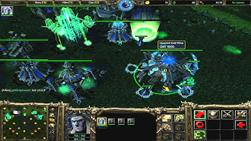 4v4 Random Team #59 Warcraft 3 The Frozen Throne Battle net Multiplayer Commentary