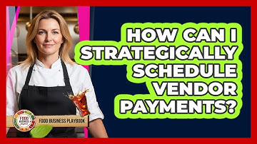 How Can I Strategically Schedule Vendor Payments?