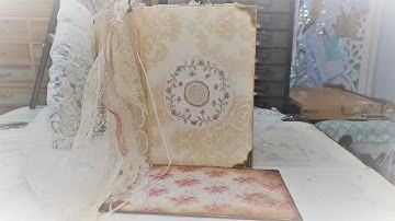 Junk Journal~The Victorian Mansion~Part 2~ Vintage Journal Flip Through The Paper Outpost!