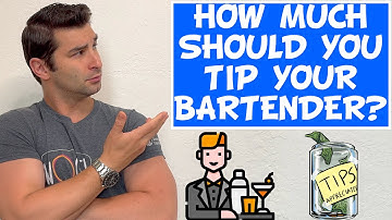 How Much Should You Tip Your Bartender?
