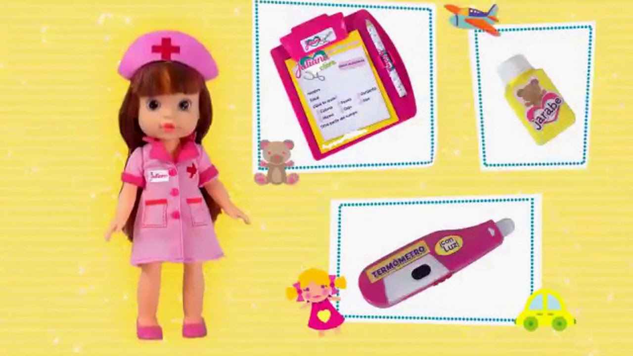 muñeca juliana doctora