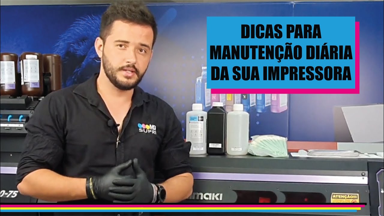 DICAS PARA MANUTENÇÃO DIÁRIA DO EQUIPAMENTO DE IMPRESSÃO