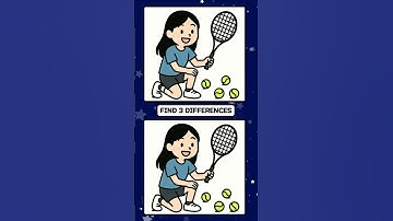 Find 3 Differences #25 #shortvideo #quiz #brainactivation