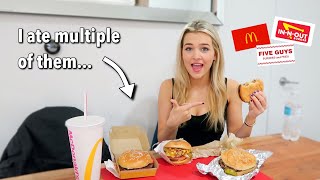 Eating a Burger for the FIRST TIME