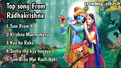 Top 5 Song From Radha krishna | |  Radha Krishna Serial || Best Krishna Bhajan  #sumellika