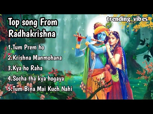 Top 5 Song From Radha krishna | |  Radha Krishna Serial || Best Krishna Bhajan  #sumellika class=