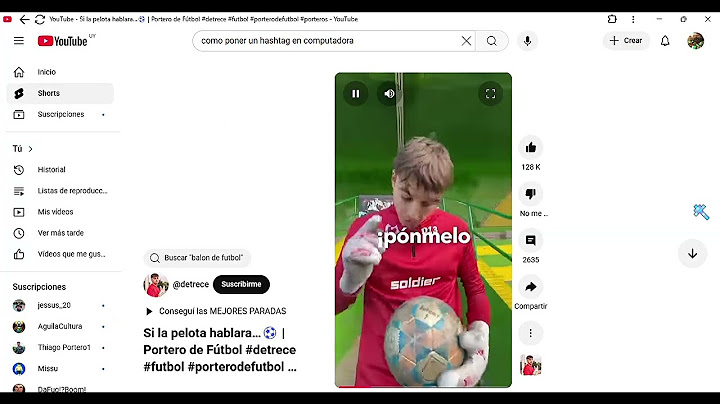 YouTube   Si la pelota hablara…⚽️   Portero de Fútbol #detrece #futbol #porterodefutbol #shorts