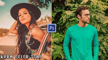 How To Edit Warm Color Grading Effect Tone | Photoshop Photo Editing Tutorial
