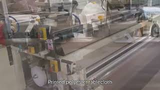 Athlete Statistics Tablecloths for the Global Market，Inside the Tablecloth Factory，Beautiful Tablecloth Patterns
