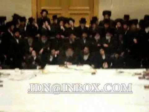 Belzer Rebbe Commemorating Miraculous Escape During WW2 Of Previous Rebbe 9 Shvat 5770 