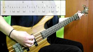 Video thumbnail of "Blur - Coffee & TV (Bass Only) (Play Along Tabs In Video)"