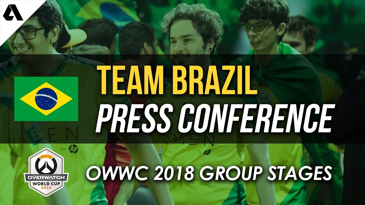 Team Brazil Press Conference  Overwatch World Cup 2018 - Los