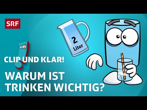 Video: Warum sollten wir Wasser trinken?