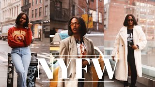 DAY IN MY LIFE AT NYFW | VLOG 1 - hotel room tour, piercing my ears, working with brands  etc by Kiitanaxo 17,064 views 4 years ago 10 minutes, 32 seconds